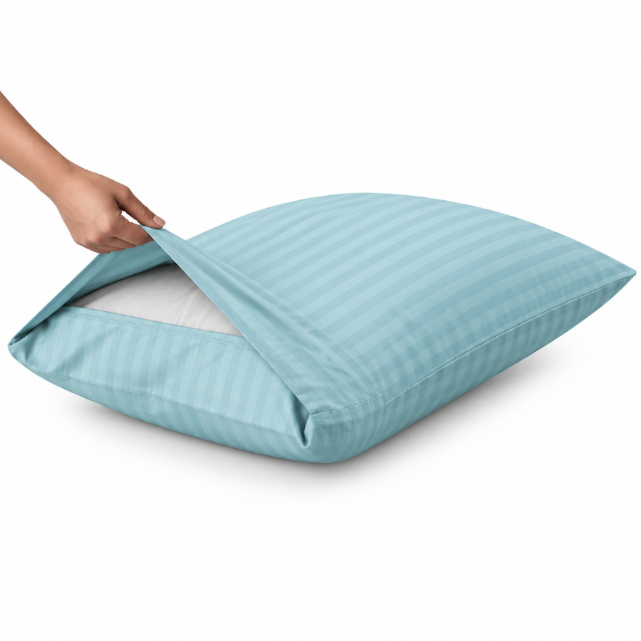 Basic Duck Egg Plain Pillowcases