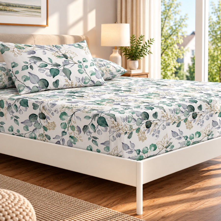 Zaia Basic Printed 3pc Sheet Set