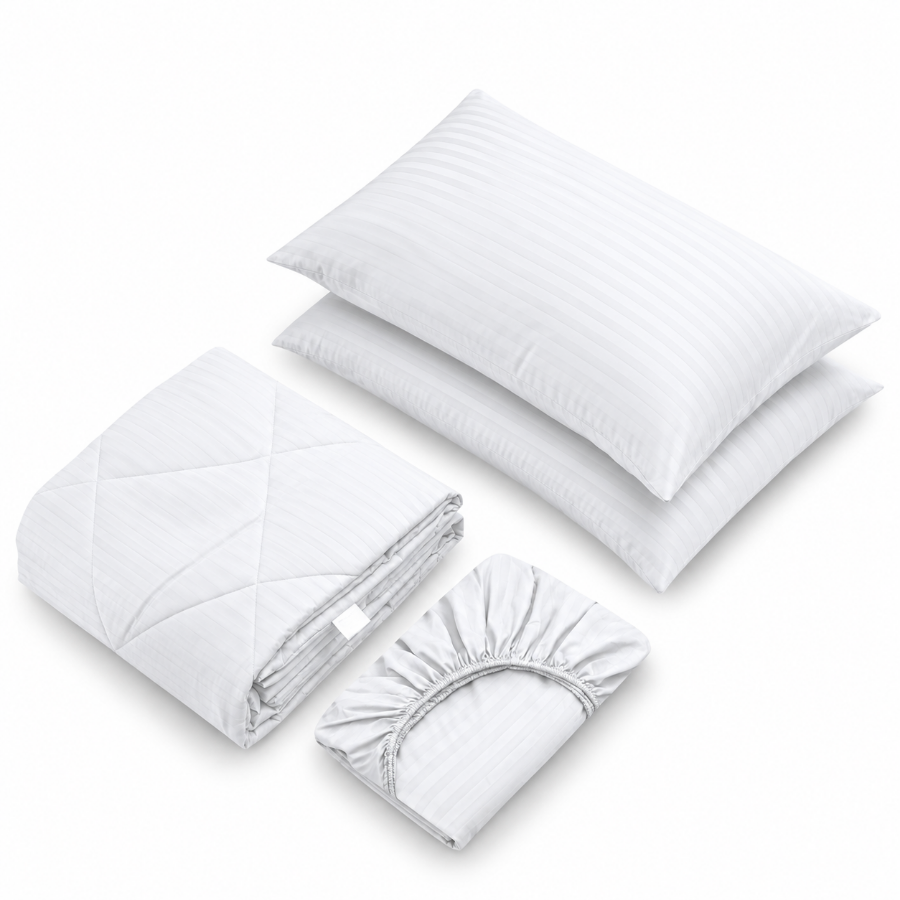 Basic White Bed In A Bag