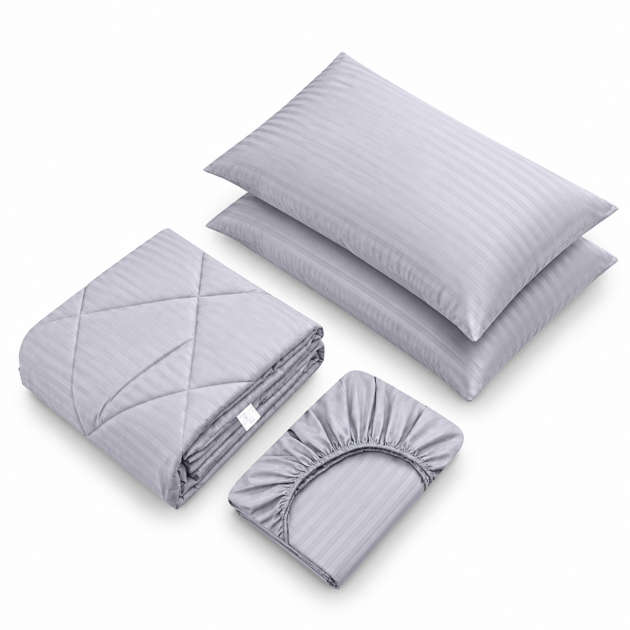 Basic Gray Bed In A Bag