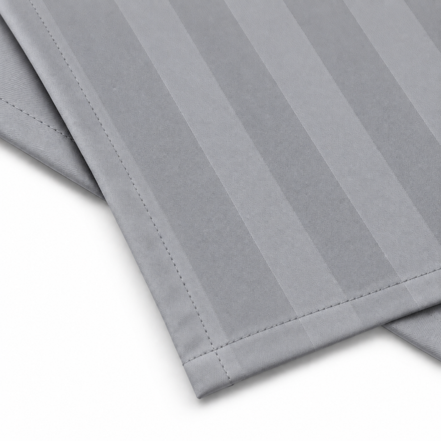 Basic Gray Plain 4pc Sheet Set