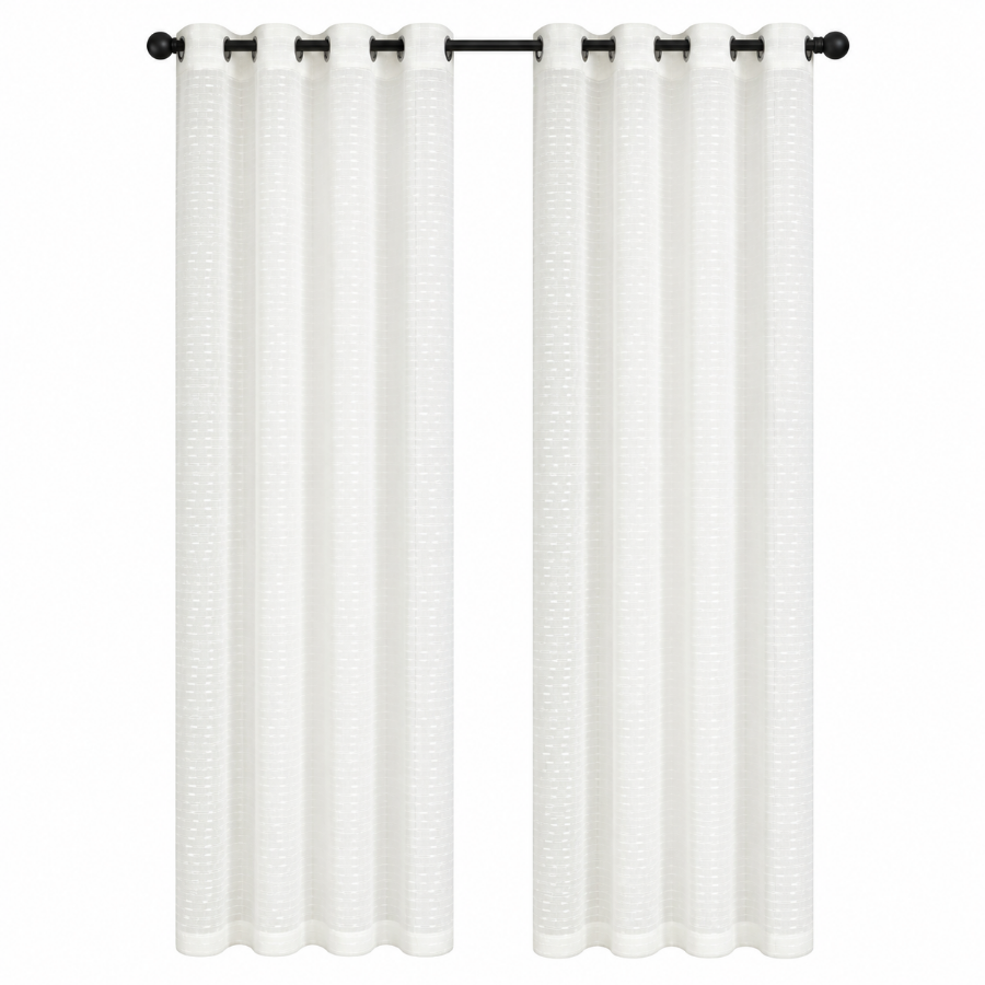 Amalie Beige Sheer Curtain