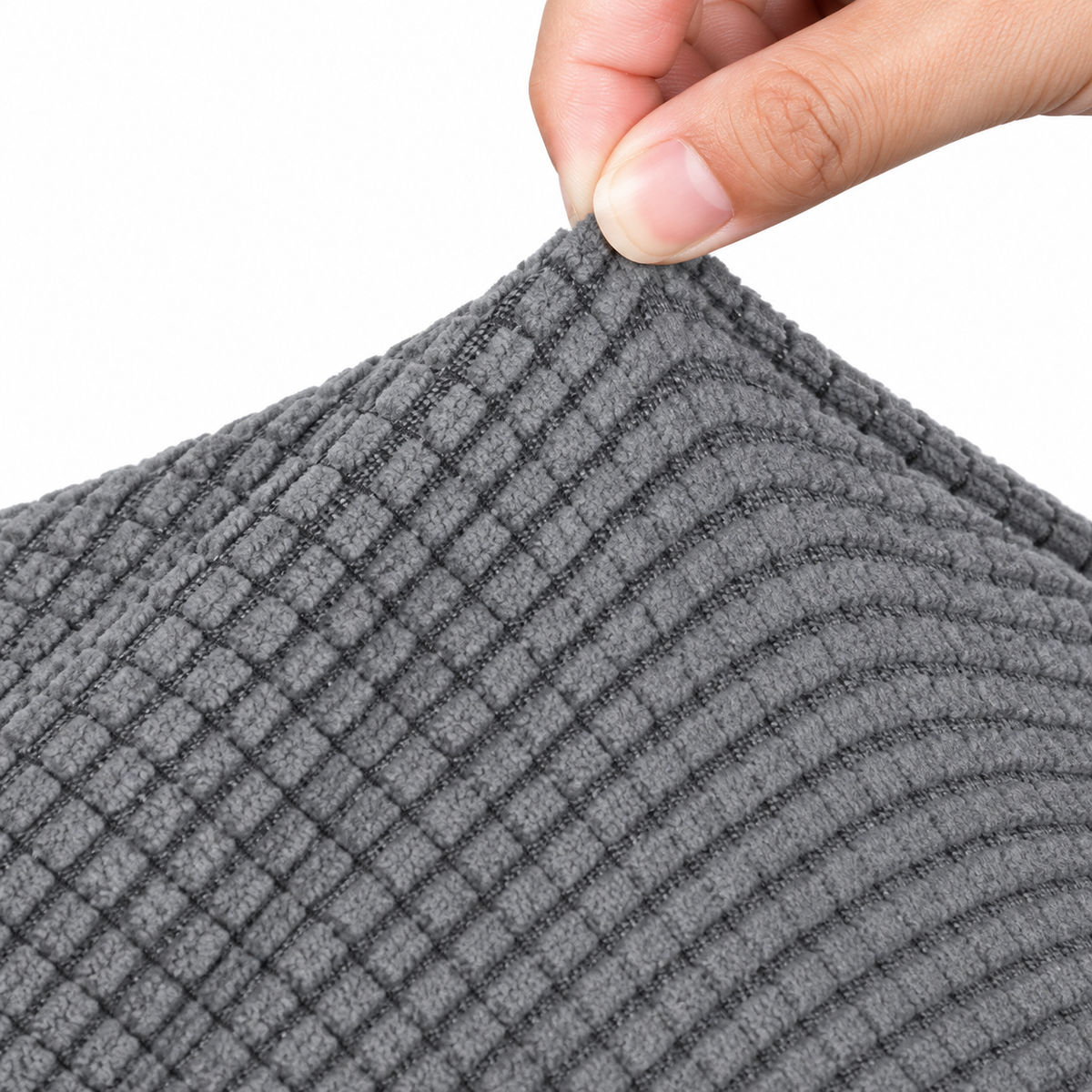 Stretchable Sofa Protector Gray