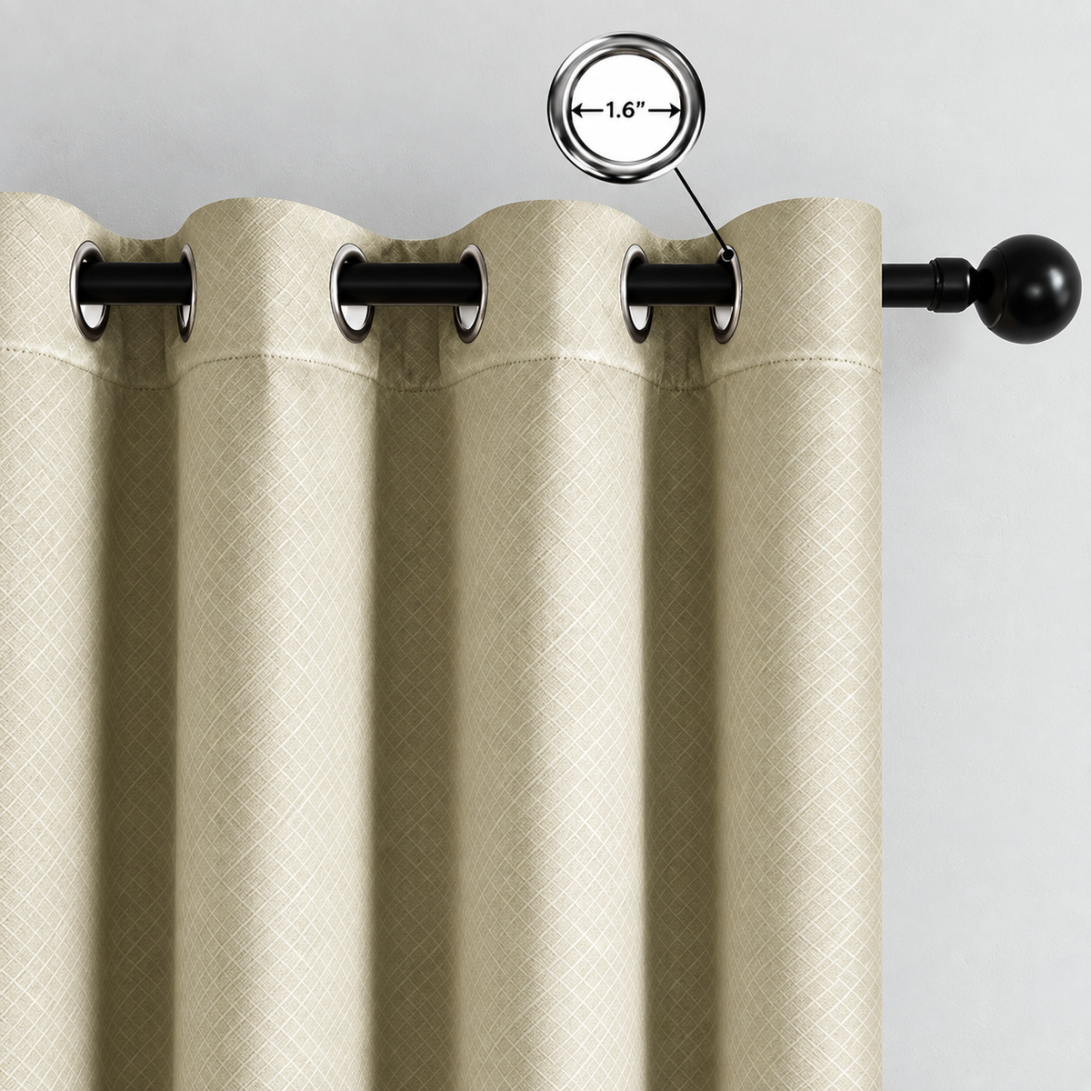 Beno Semi Blackout Curtain