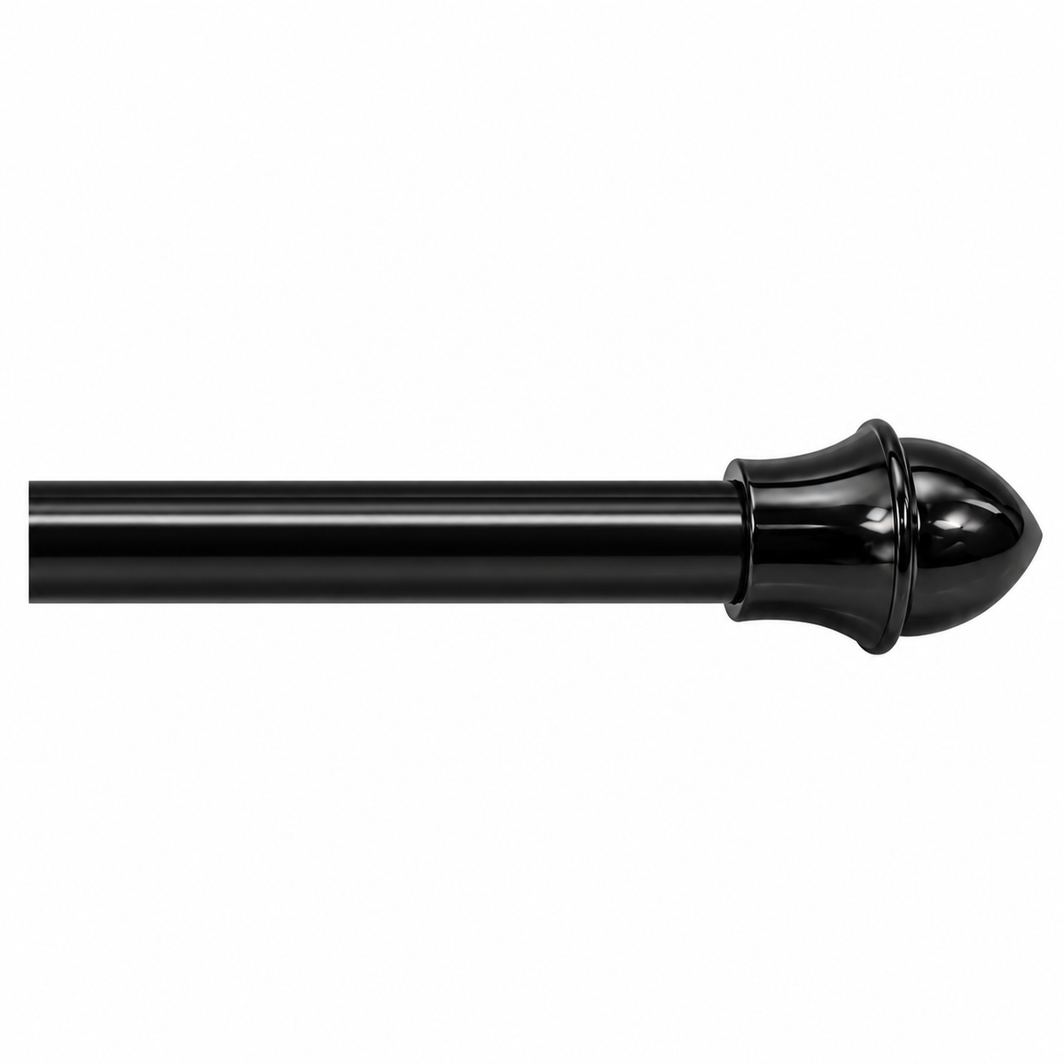 1/2 Cafe Rod Black