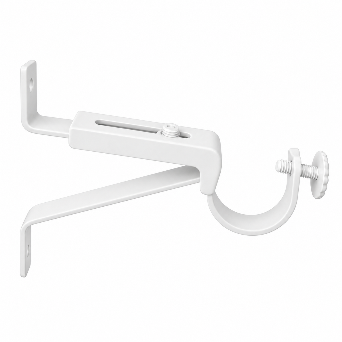 White Single Bracket