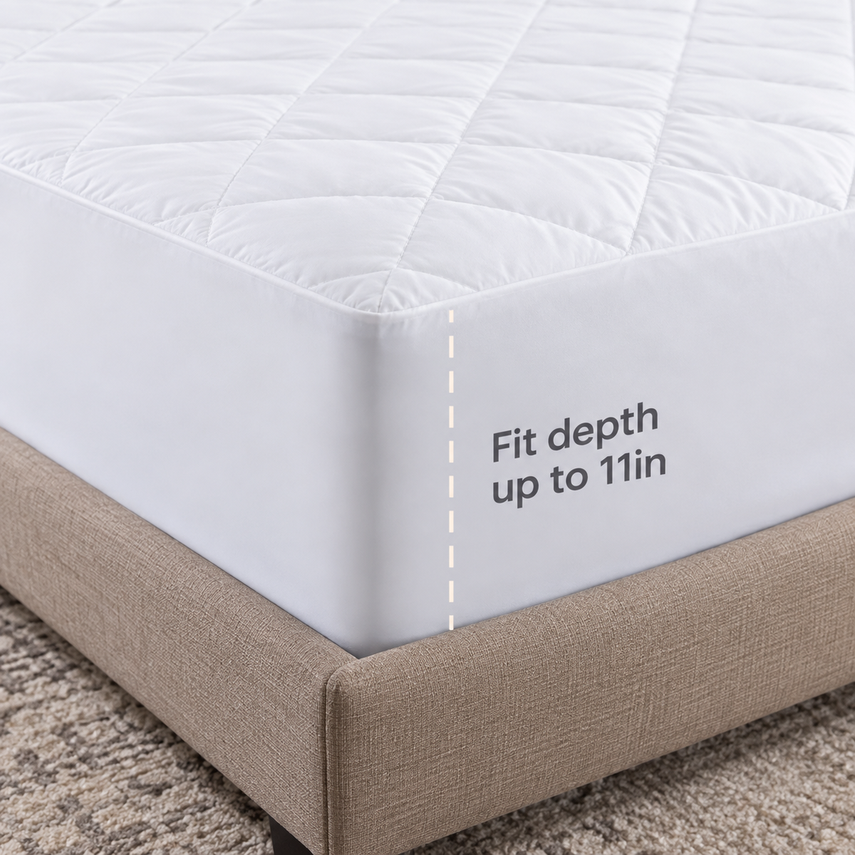 Quilted Waterproof Mattress Protector