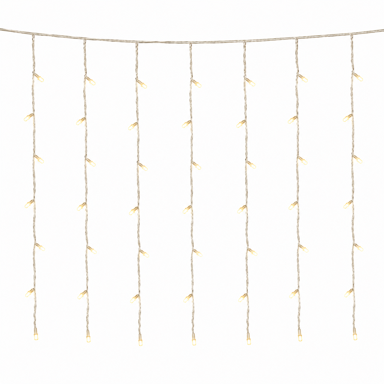 Christmas Curtain Lights 200LED Warmwhite with Flash