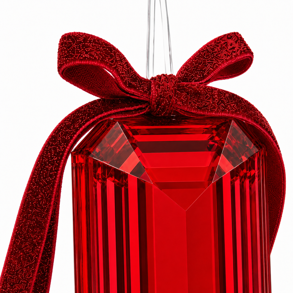 Royalty Ruby Christmas Ornament