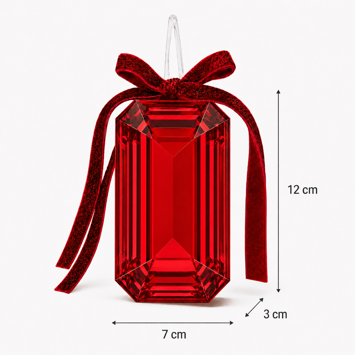 Royalty Ruby Christmas Ornament