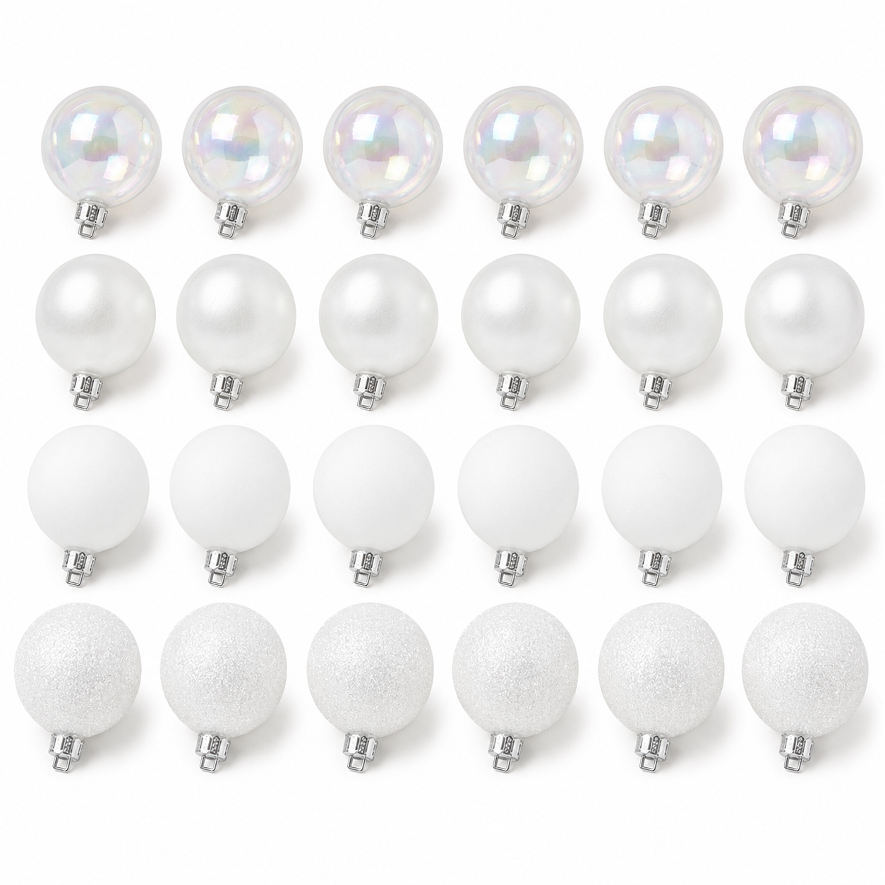 Comett White 6cm 24pc