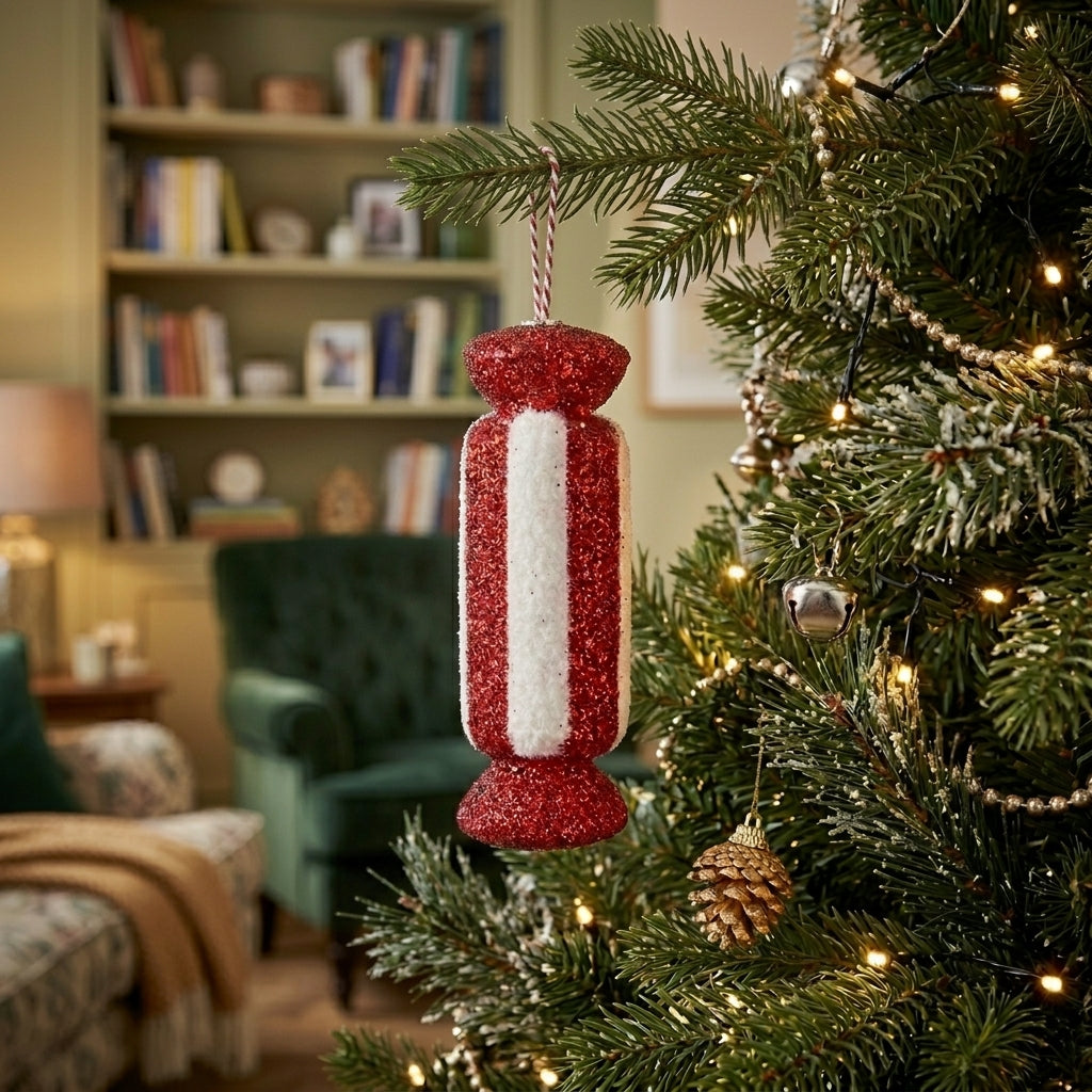Candy Cylinder Hanging Ornament 30cm