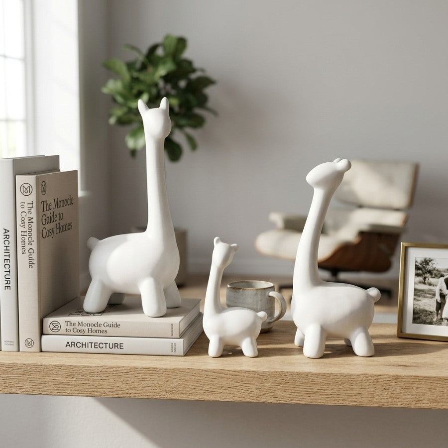Gentle Giraffe Decor Set of 3