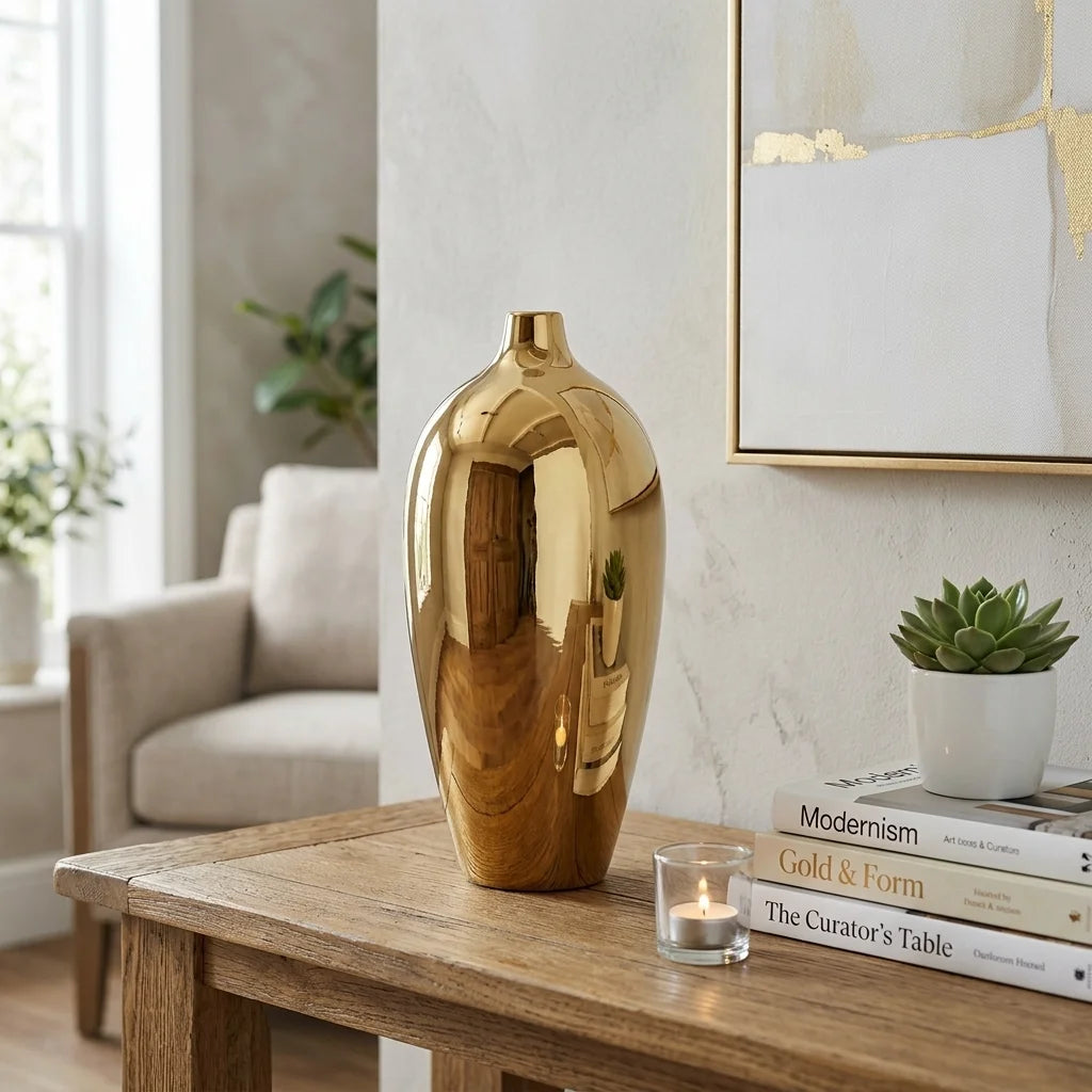 Vera Gilded Vase