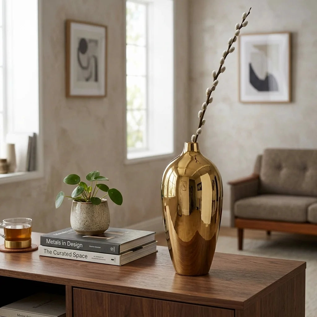 Vera Gilded Vase