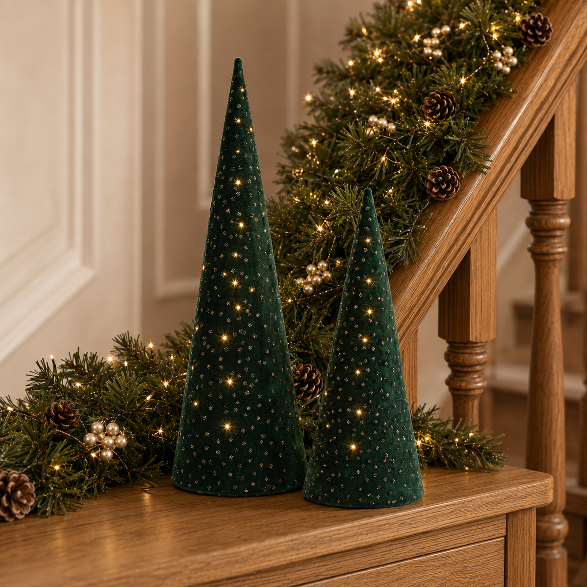 Yuletide Tree Table Top Green