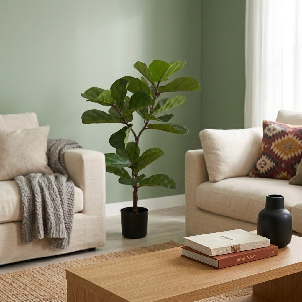 Fiddle Leaf Potted Plant
