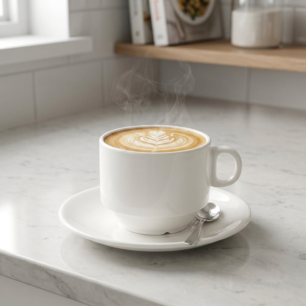 Avie Cup and Saucer Set - 7oz