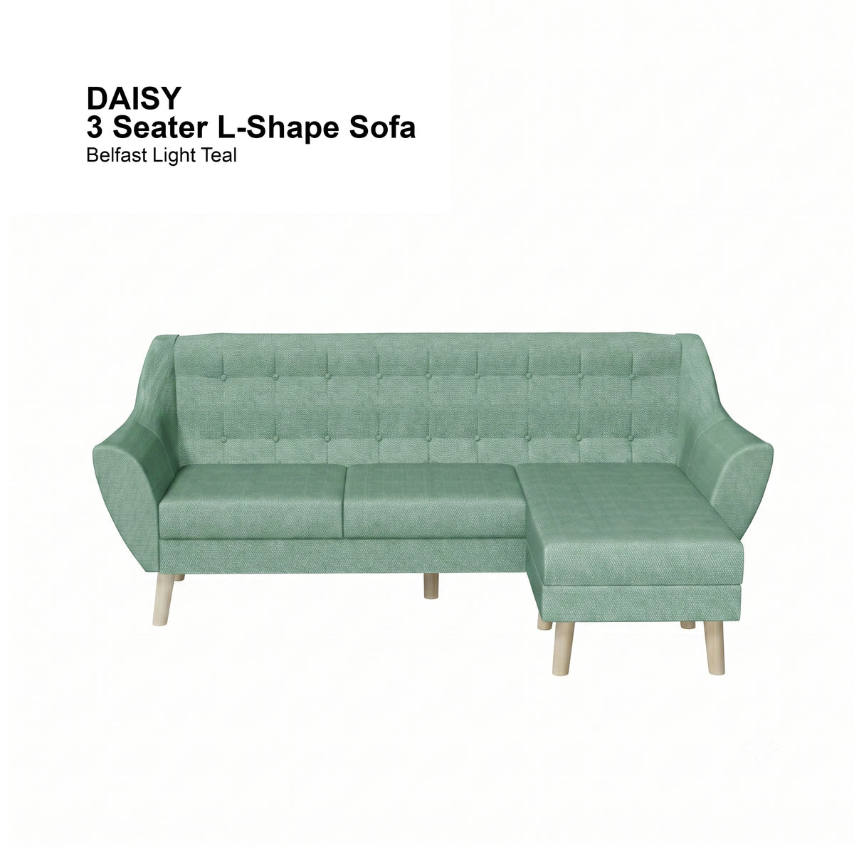 Daisy L-shape 3 Seat Sofa