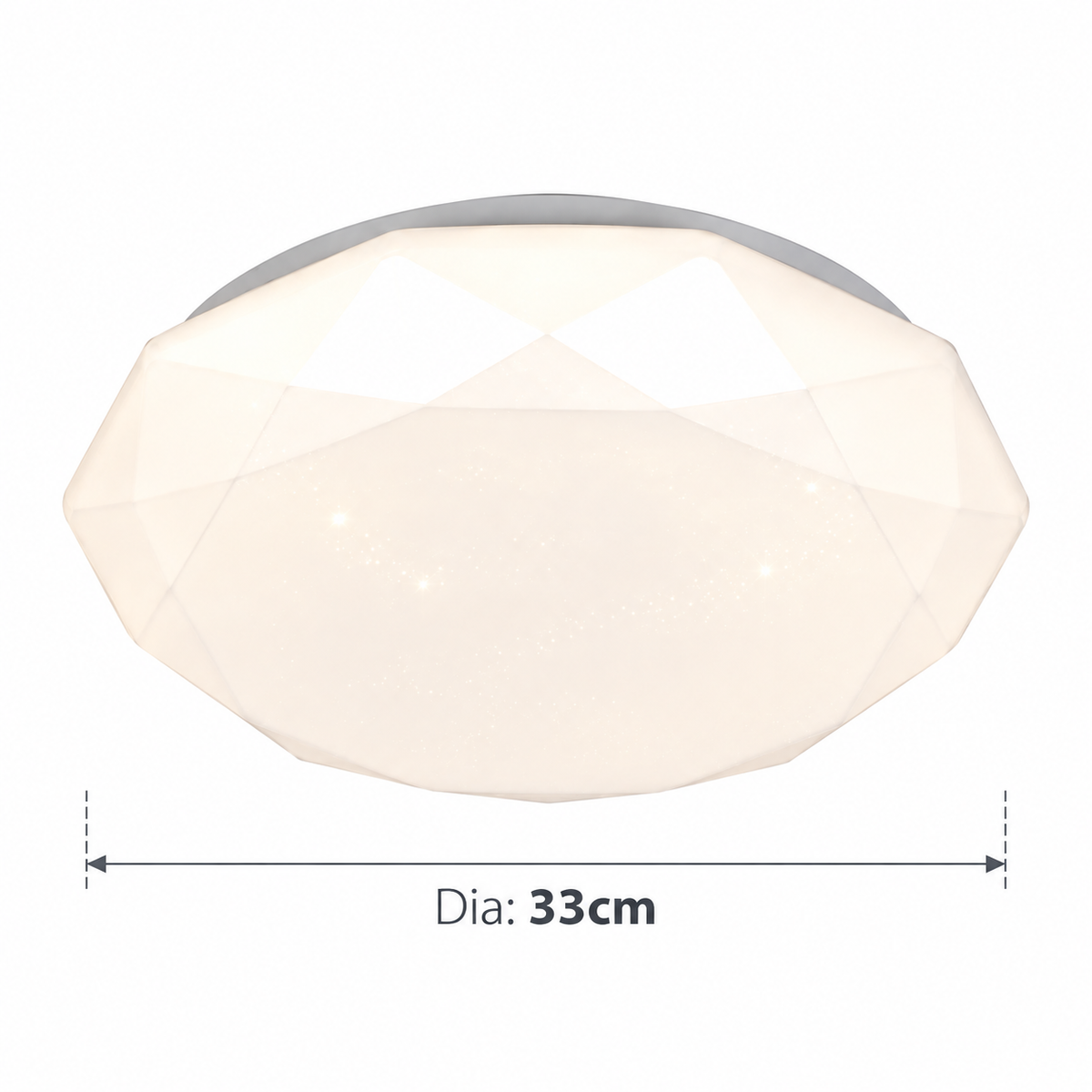 Gisel LED Flushmount Light 33cm