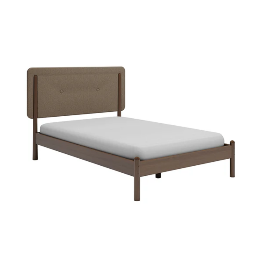 Frida 48x75" Bed - Walnut Brown