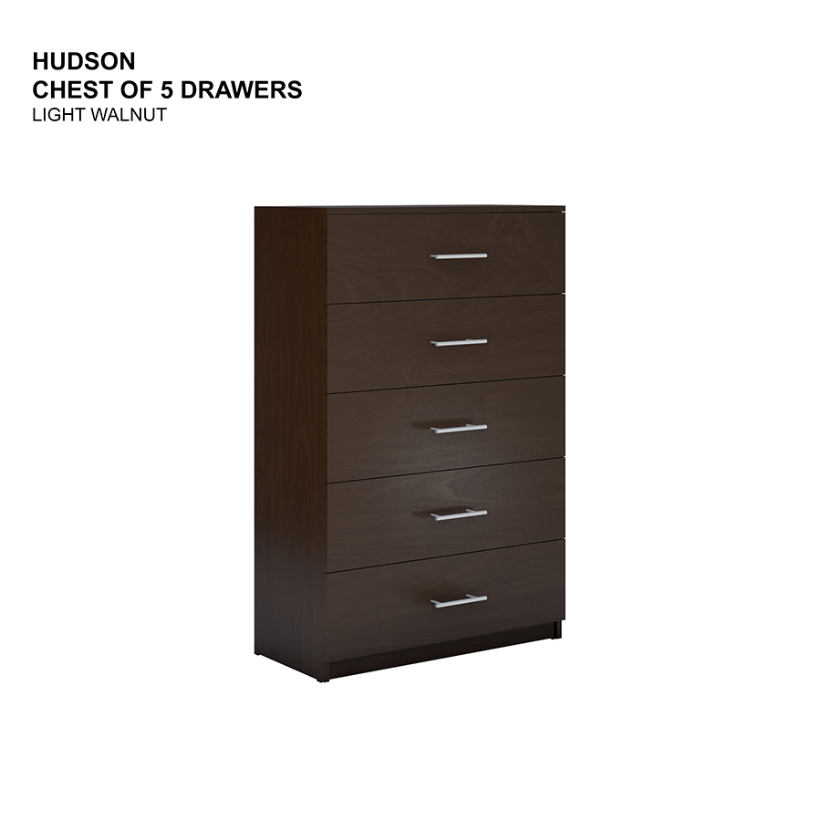 Hudson 5 Chest of Drawer