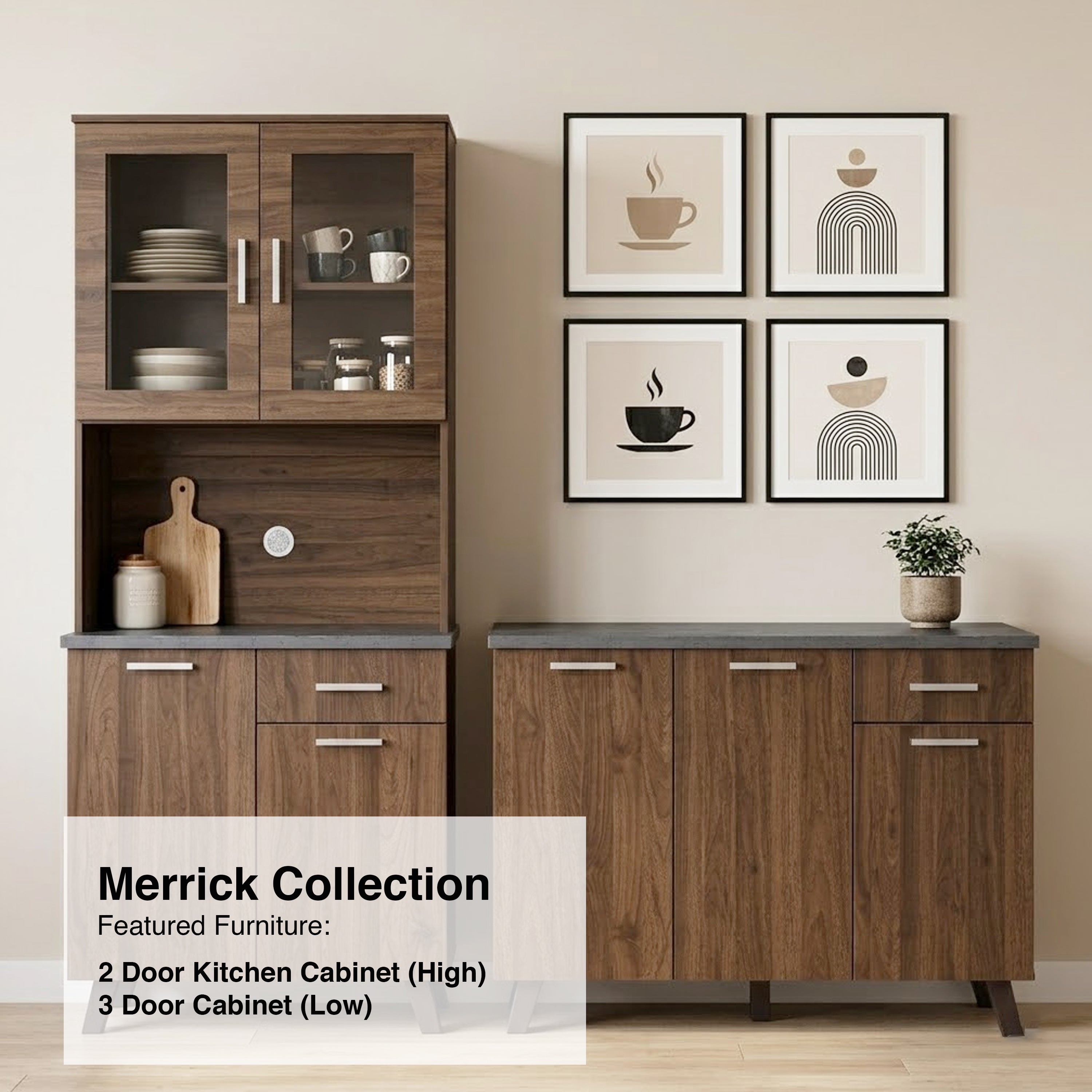 #color_Walnut + Grey Marble