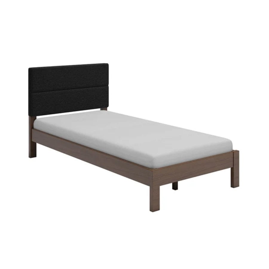 Lennon 48x75" Bed - Walnut Brown