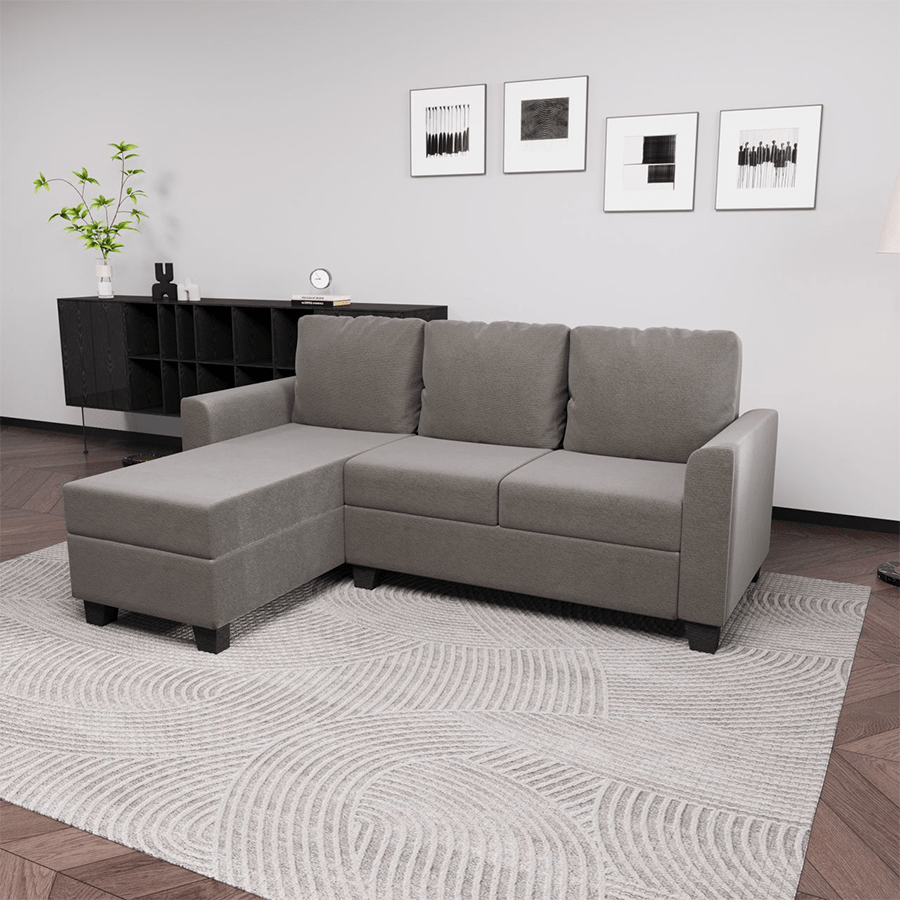 MORE CHINO OPTIONS Chino L-shape 3 Seat with Chaise (Left Facing) Sofa Chino L-shape 3 Seat with Chaise (Left Facing) Sofa Mandaue Foam