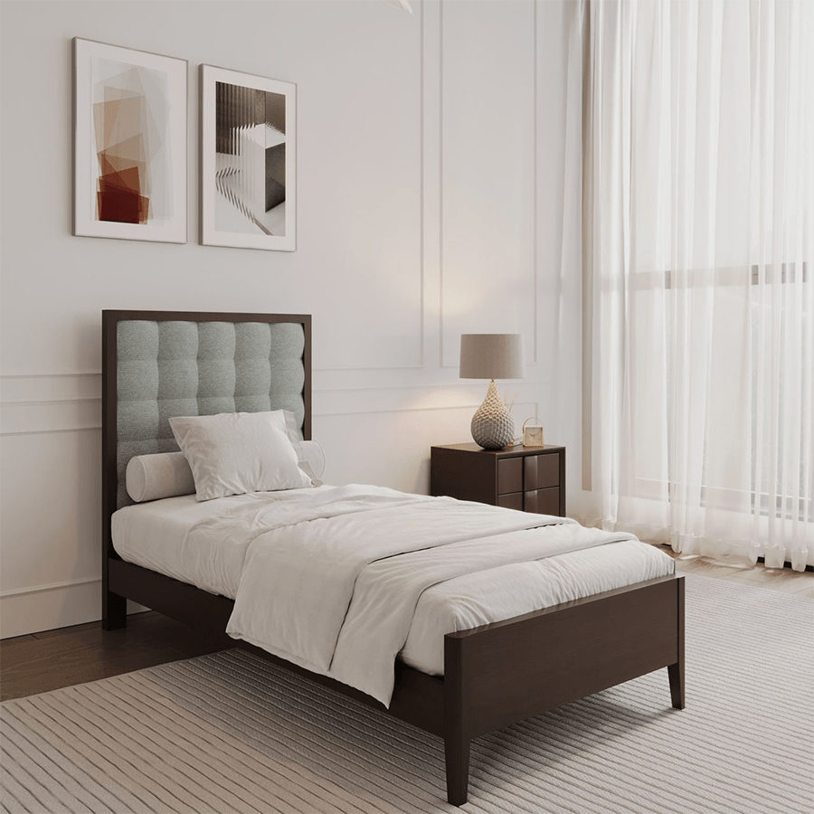 MORE ADRIANNA OPTIONS Adrianna 36x75" Bed - Walnut Brown Adrianna 36x75" Bed - Walnut Brown Mandaue Foam