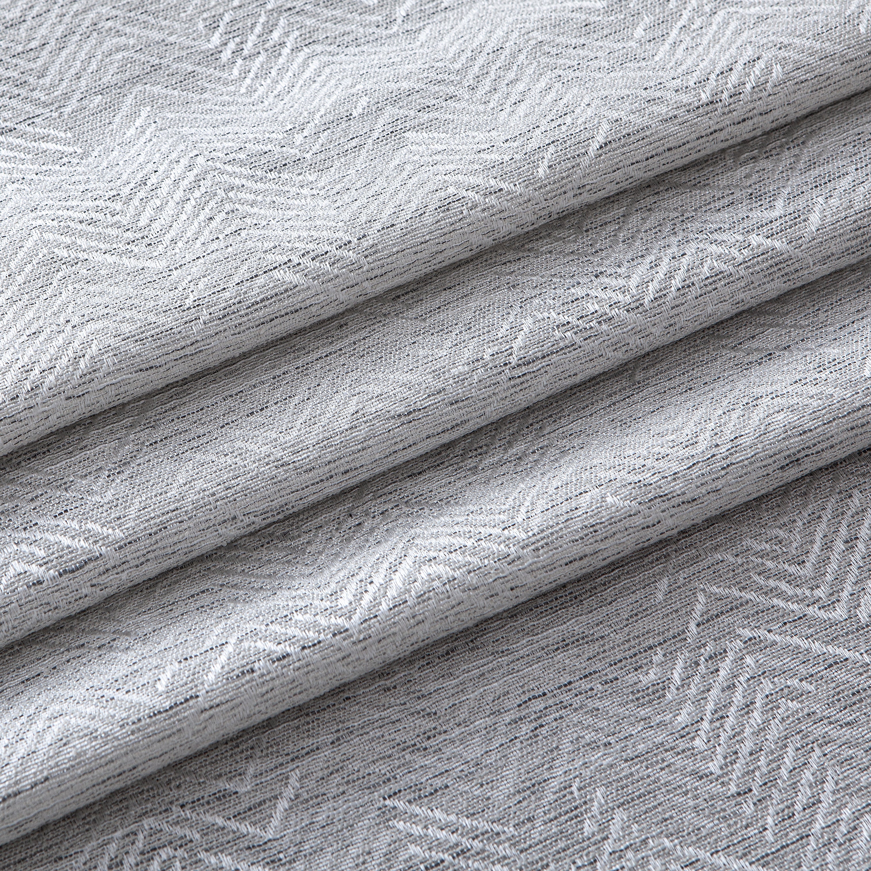 Adda Gray Faux Linen Curtain