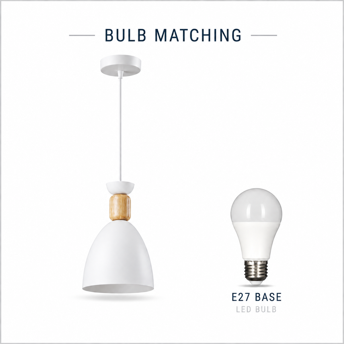Thim Metal Pendant Light - 14 cm