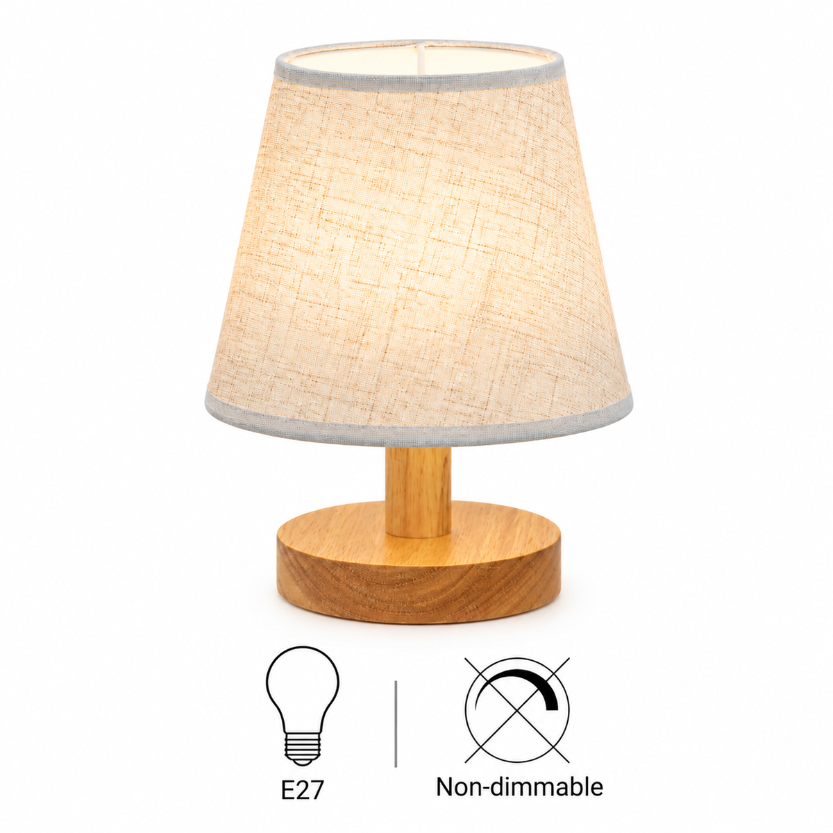 Meinik Mini Wood Table Lamp