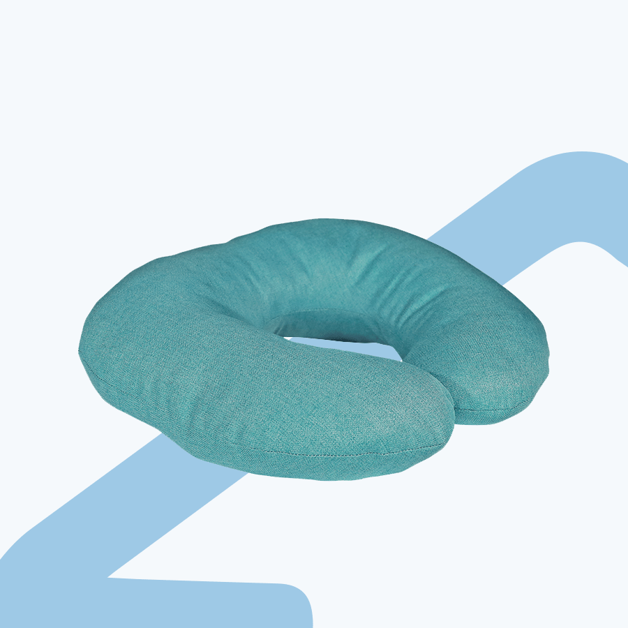 Nursing Pillow Nursing Pillow Fabric Essen Teal Mandaue Foam
