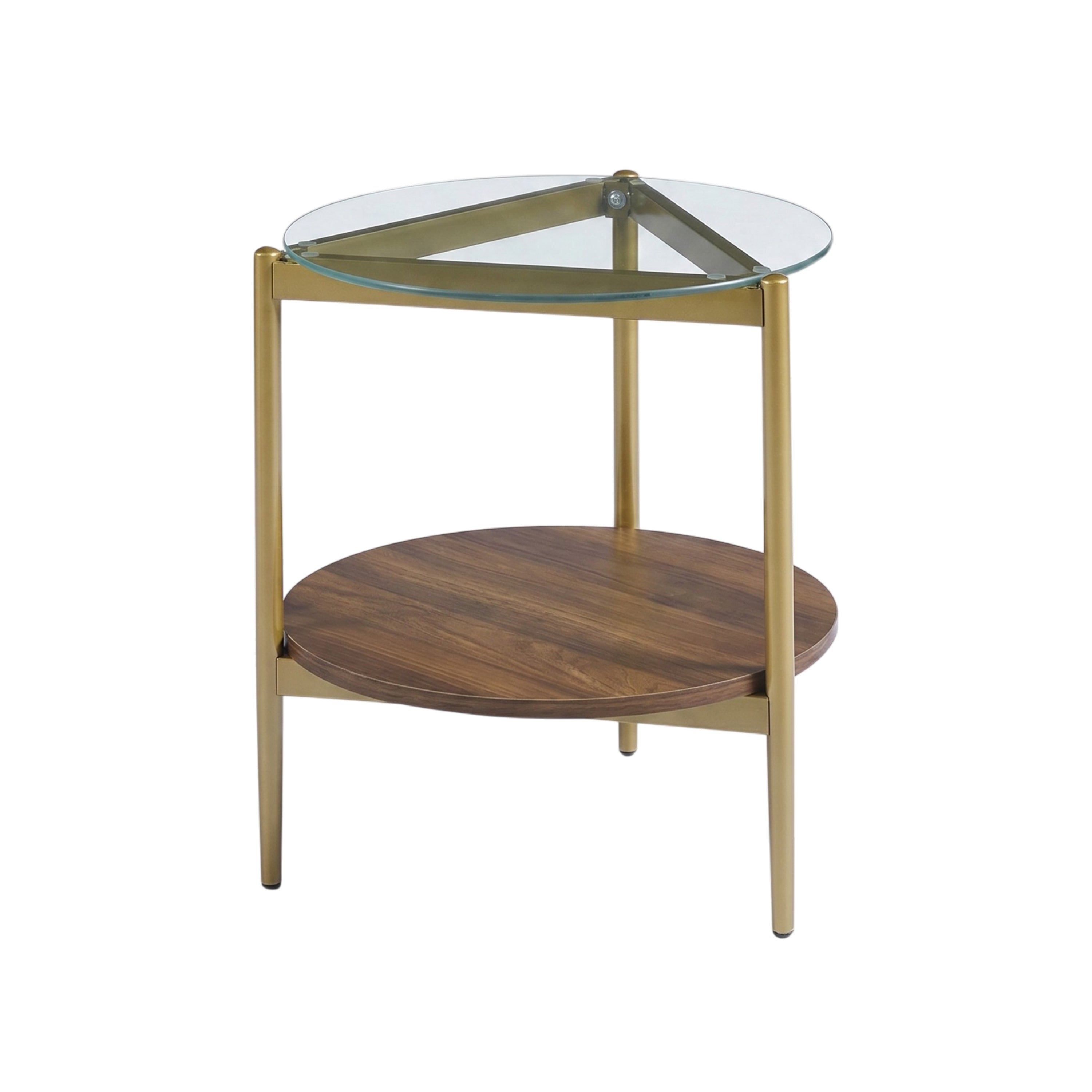 Bexley Glass Top Side Table