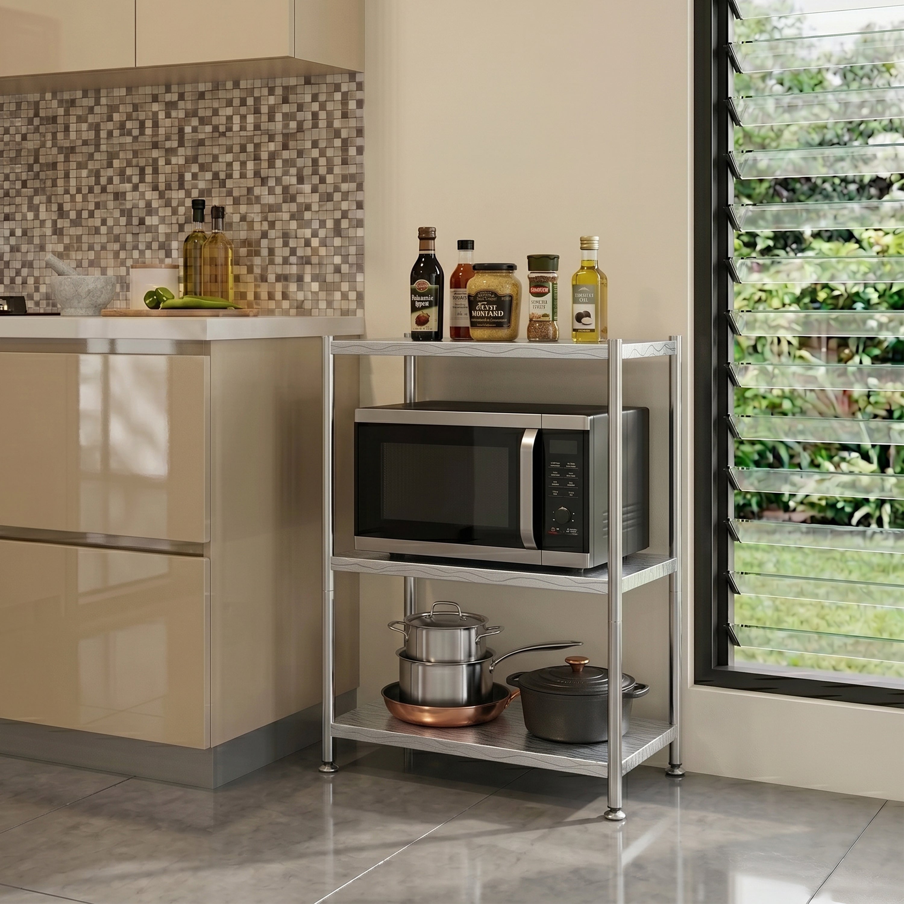 Westinne 3 Tier Metal Rack