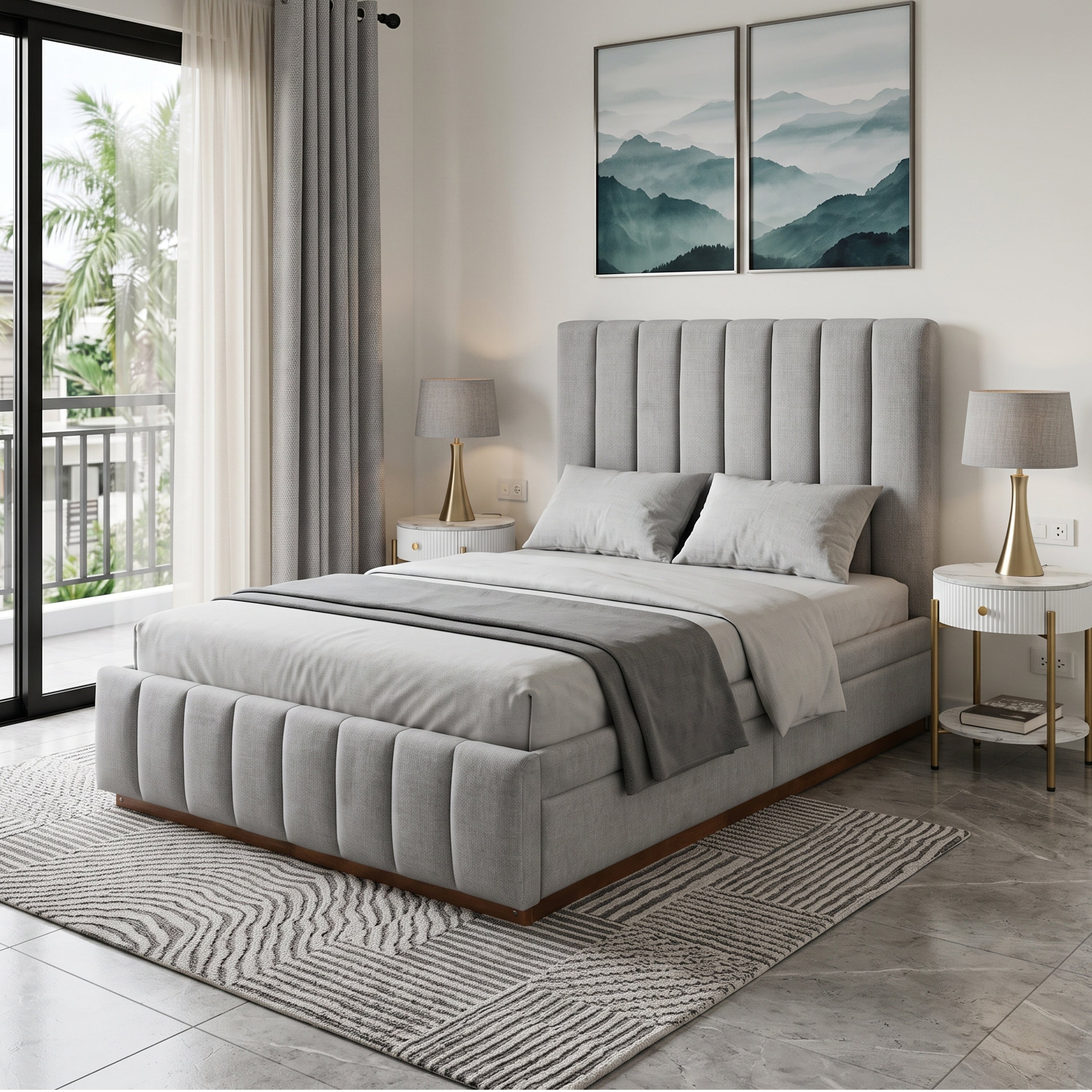 #size_Semi-Double Bed 48x75