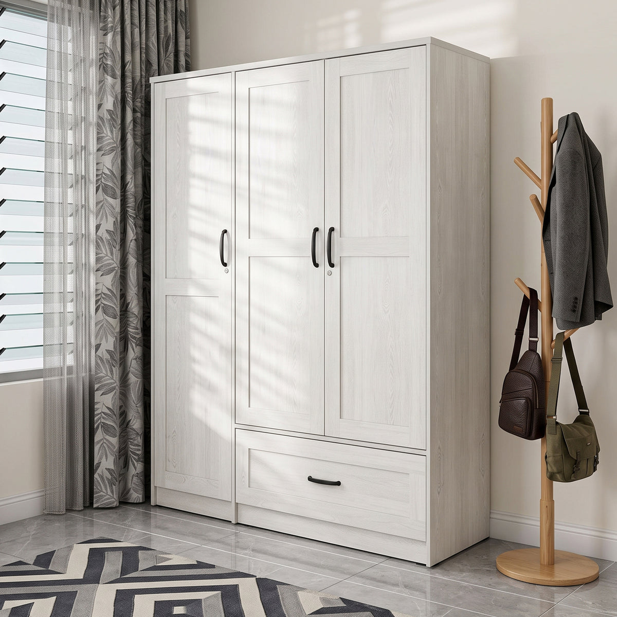 Bianca 3 Door Wardrobe