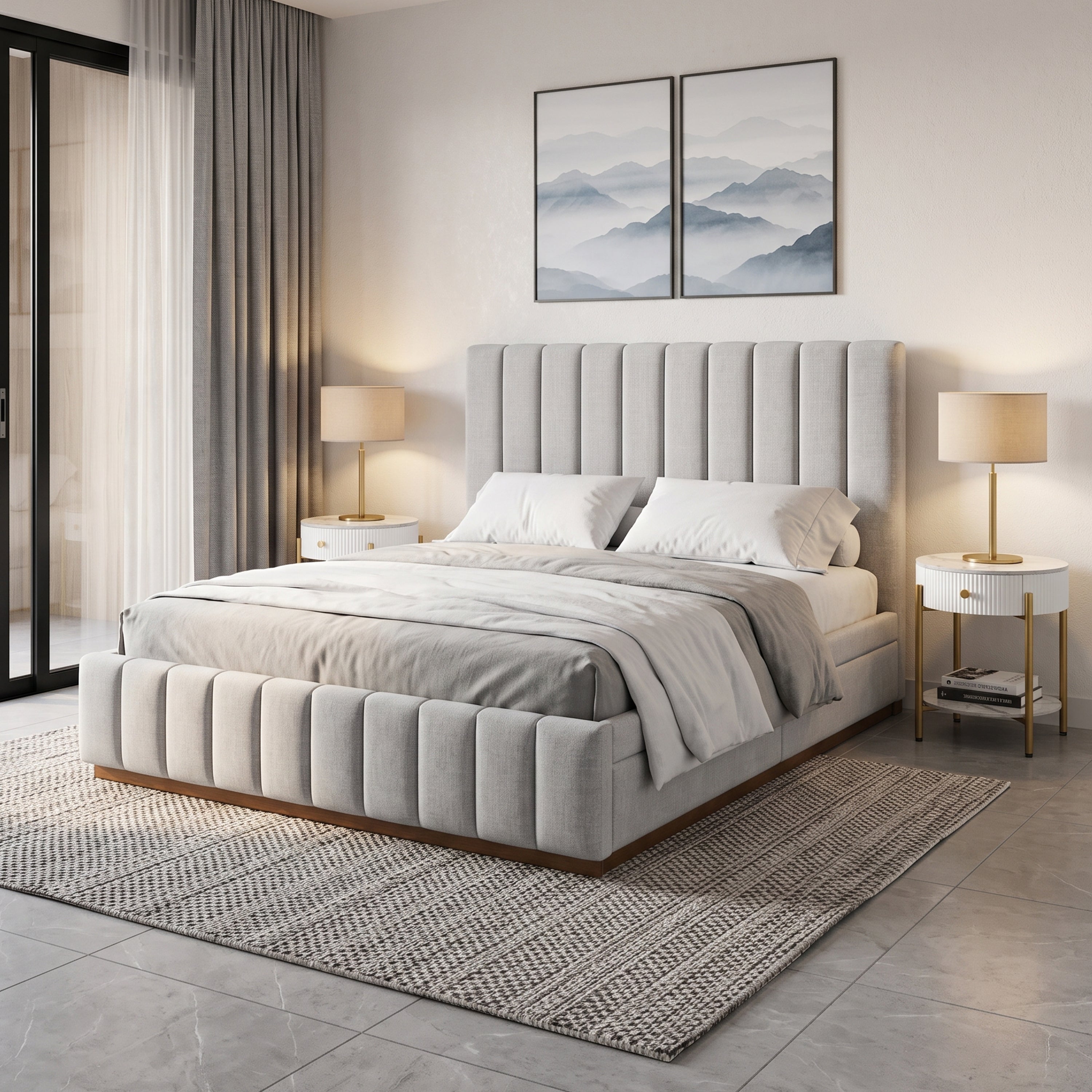 #size_Queen Bed 60x75