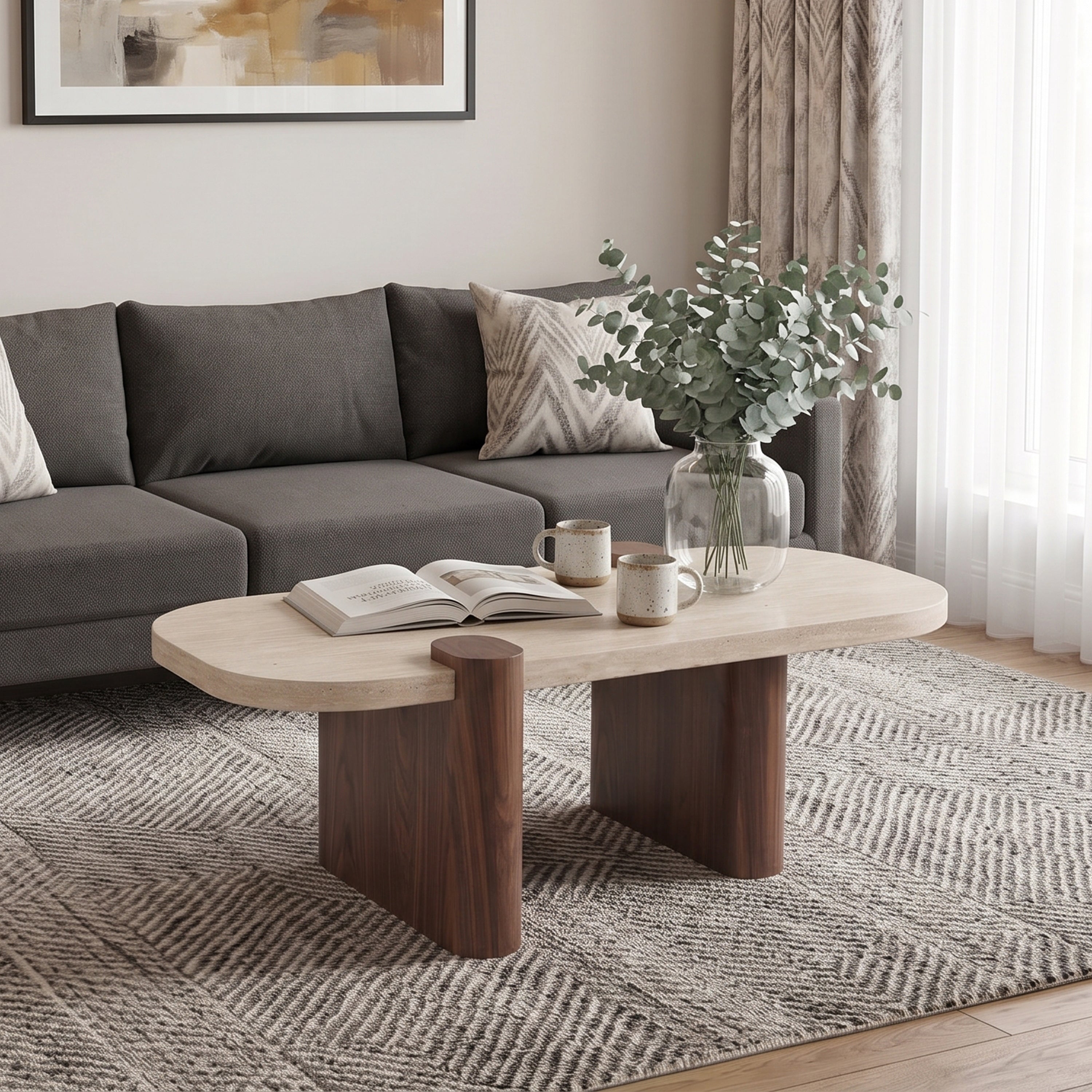 Amira Oval Coffee Table