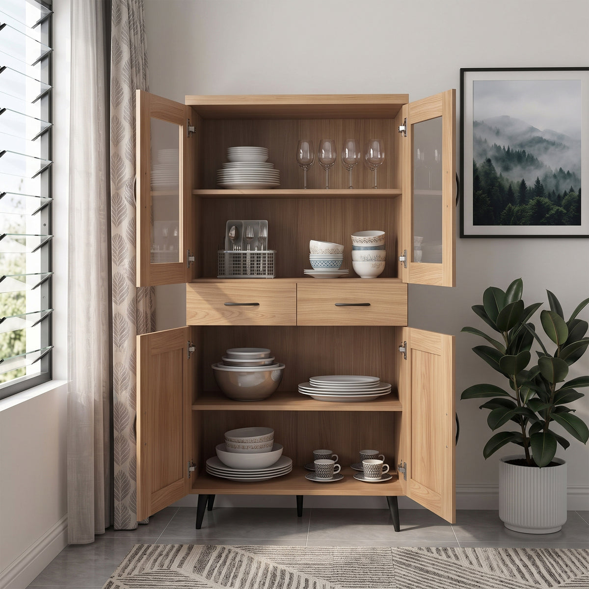Stelle Display Cabinet