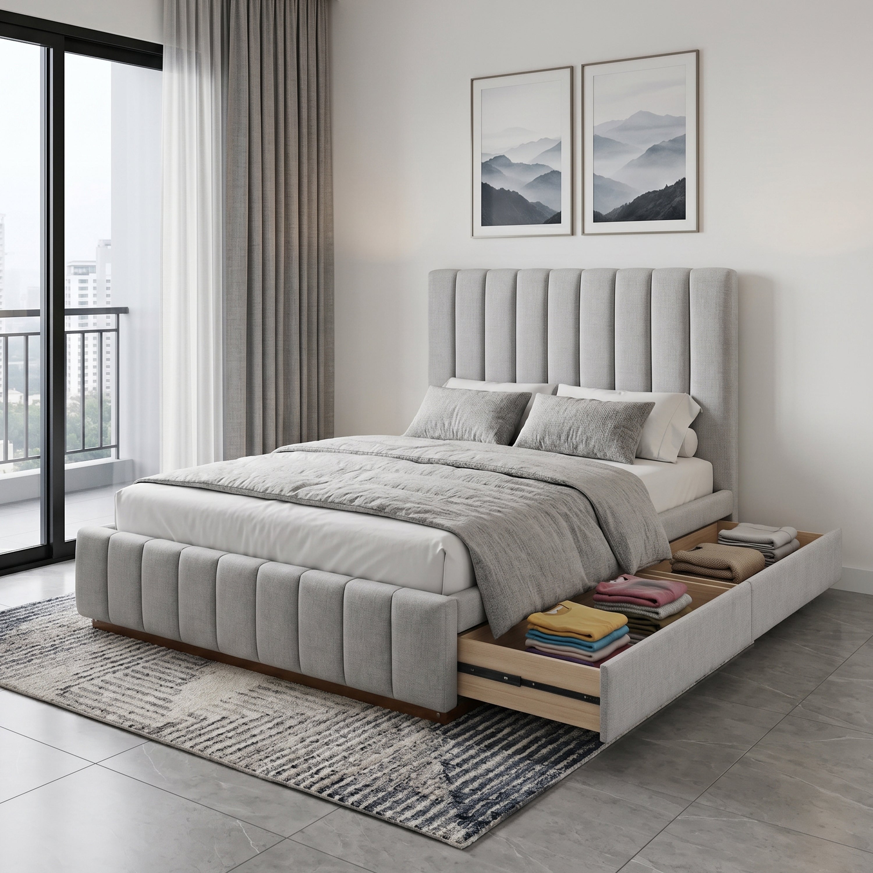 #size_Double Bed 54x75