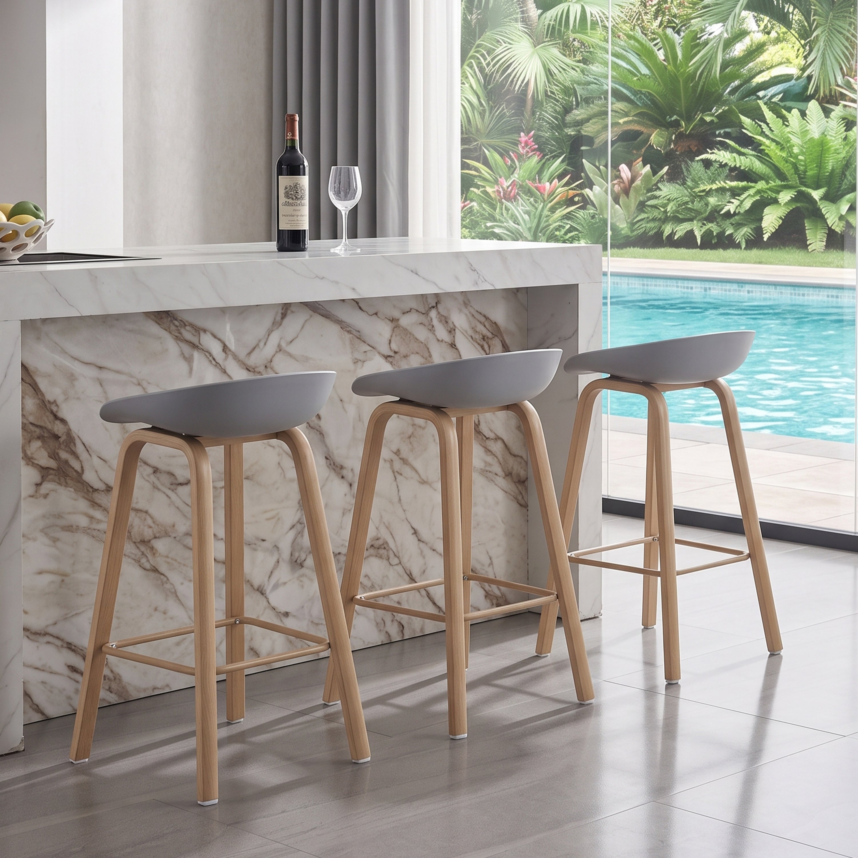 Elliot Plastic Bar Stool