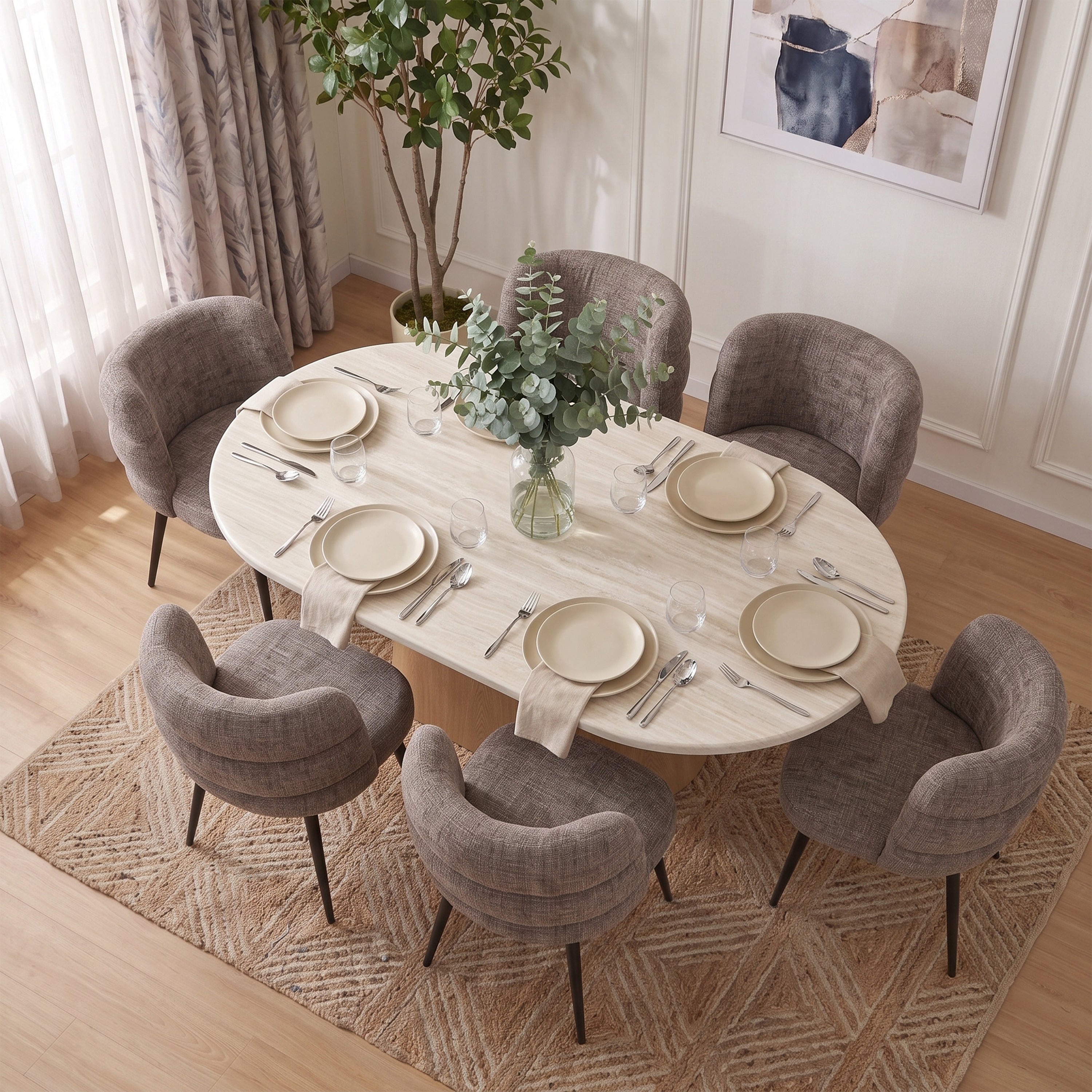 Kate 6 Seater Dining Set
