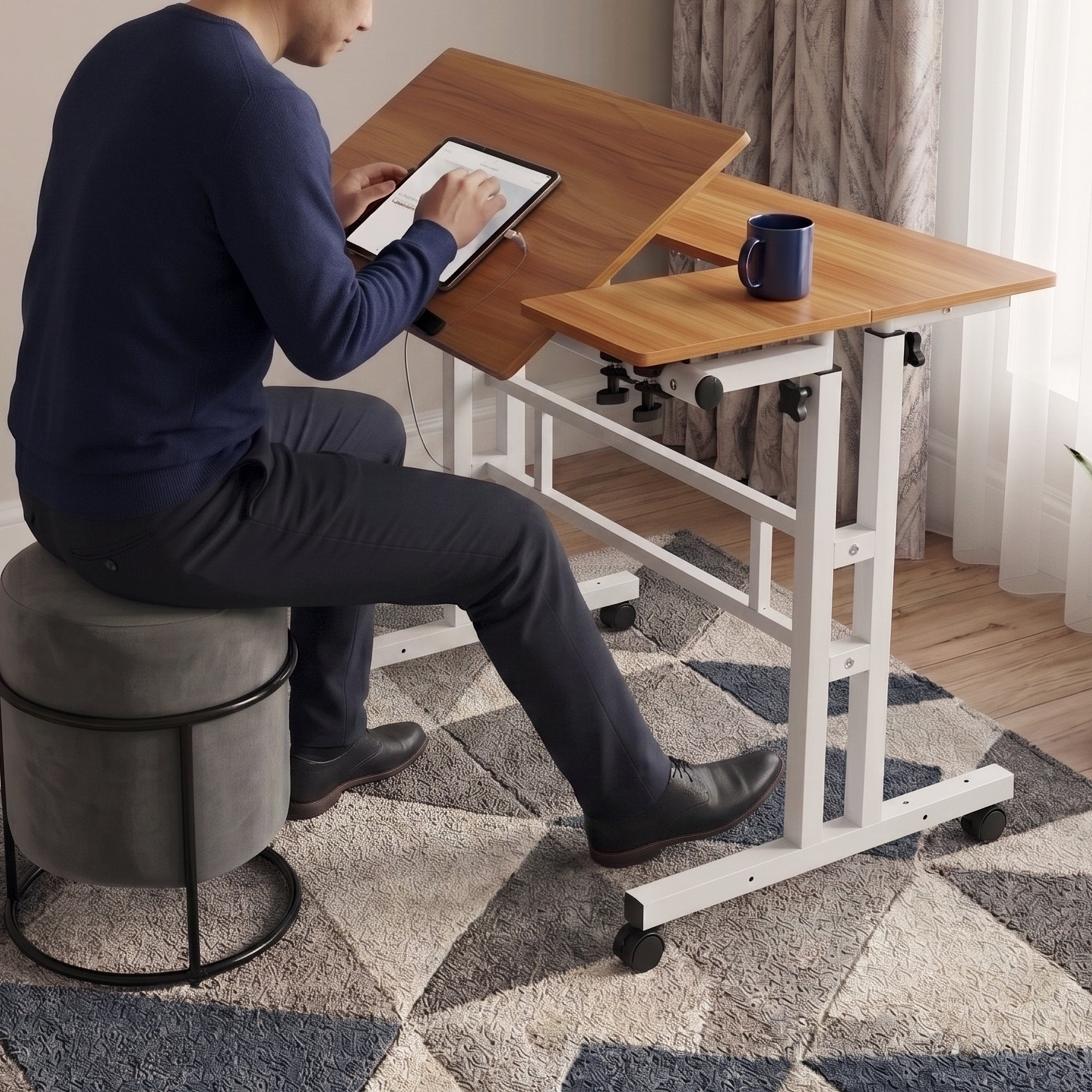 Astoria Double Side Adjustable Desk