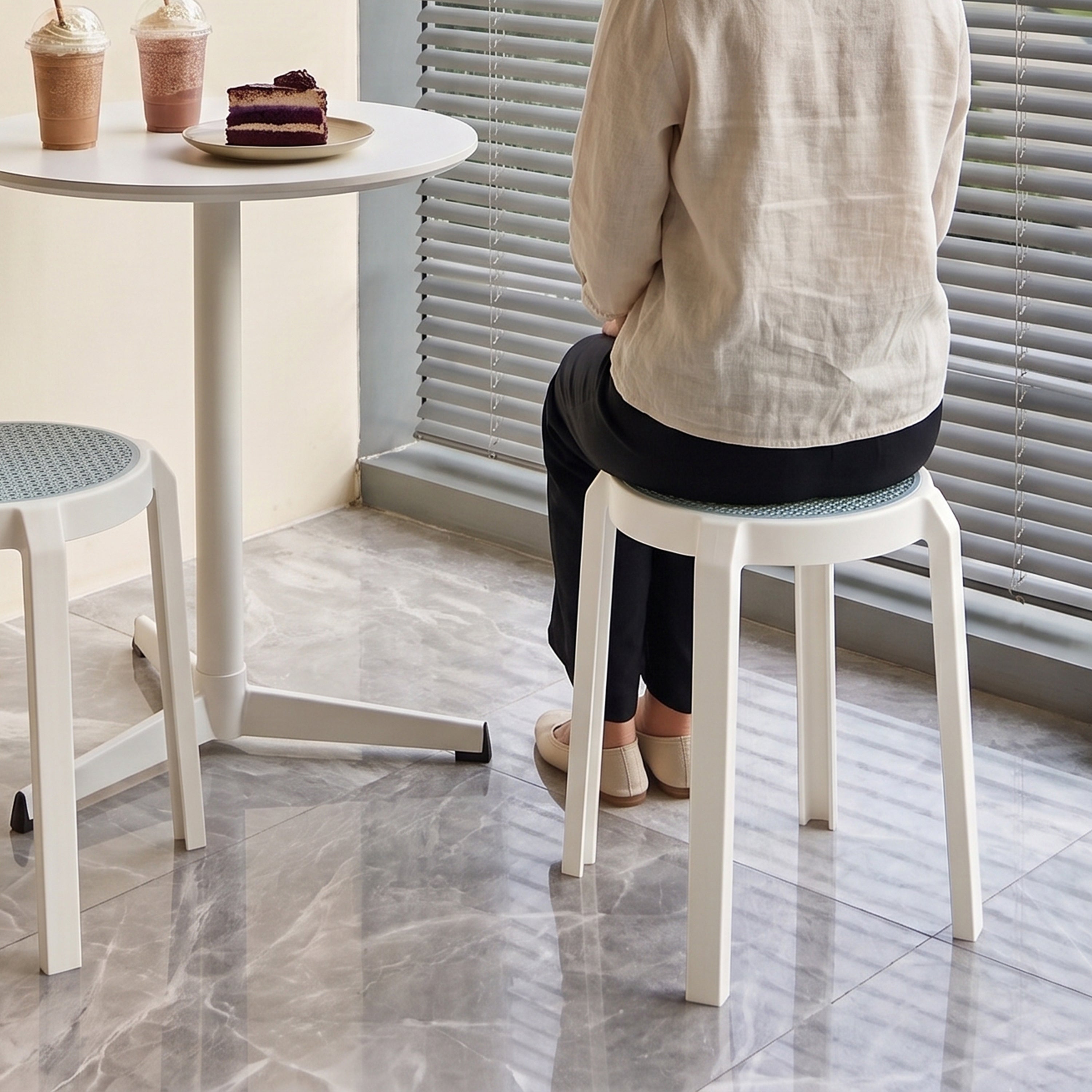 Naia Plastic Stool