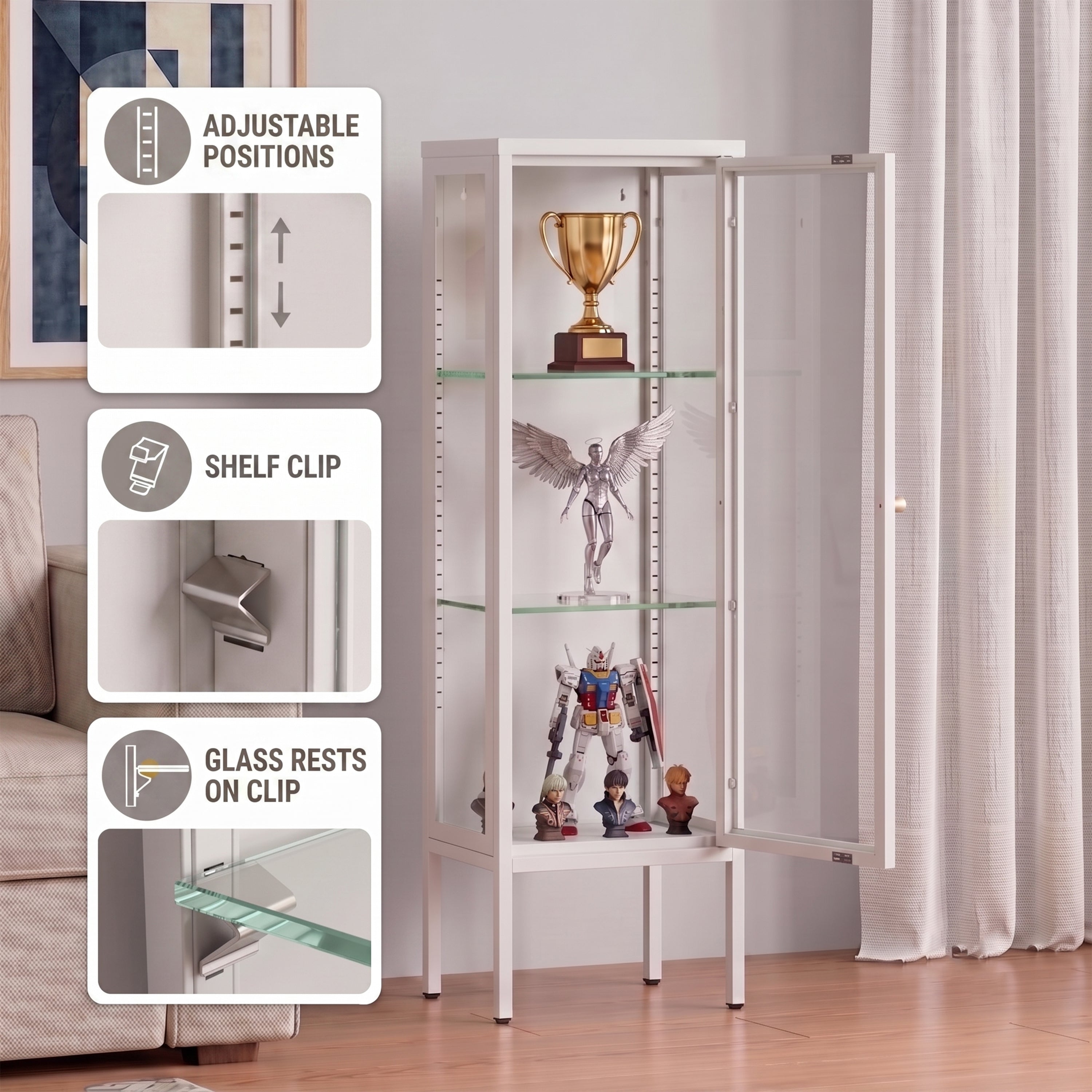 Priscilla Display Cabinet