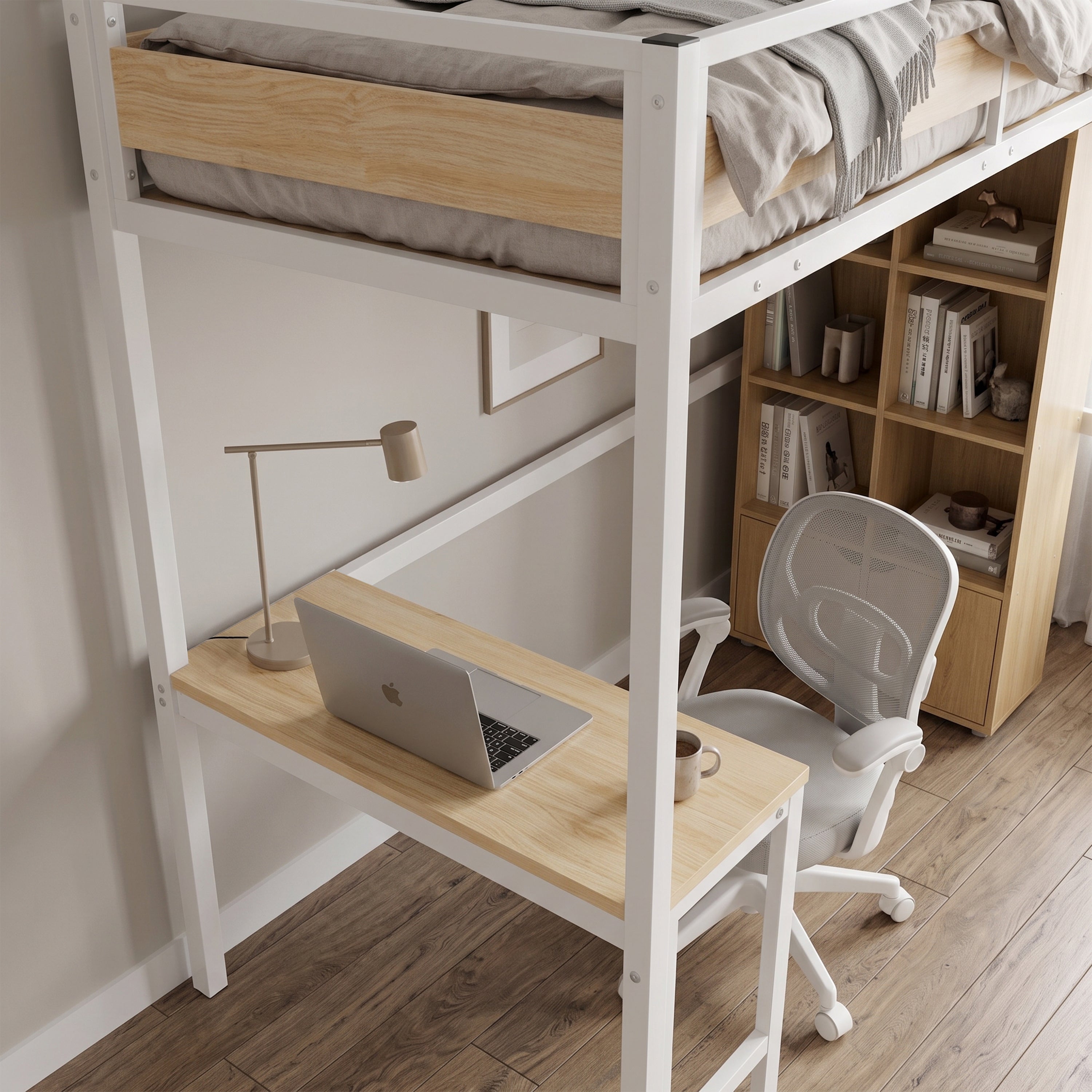 Maggie Bunk Bed with Desk
