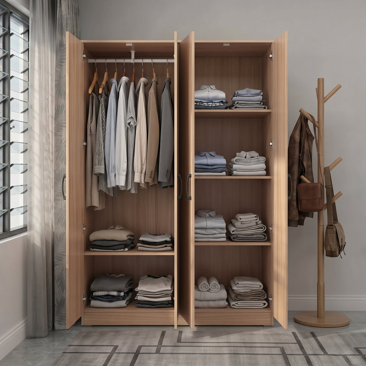 Josefa 4 Door Wardrobe