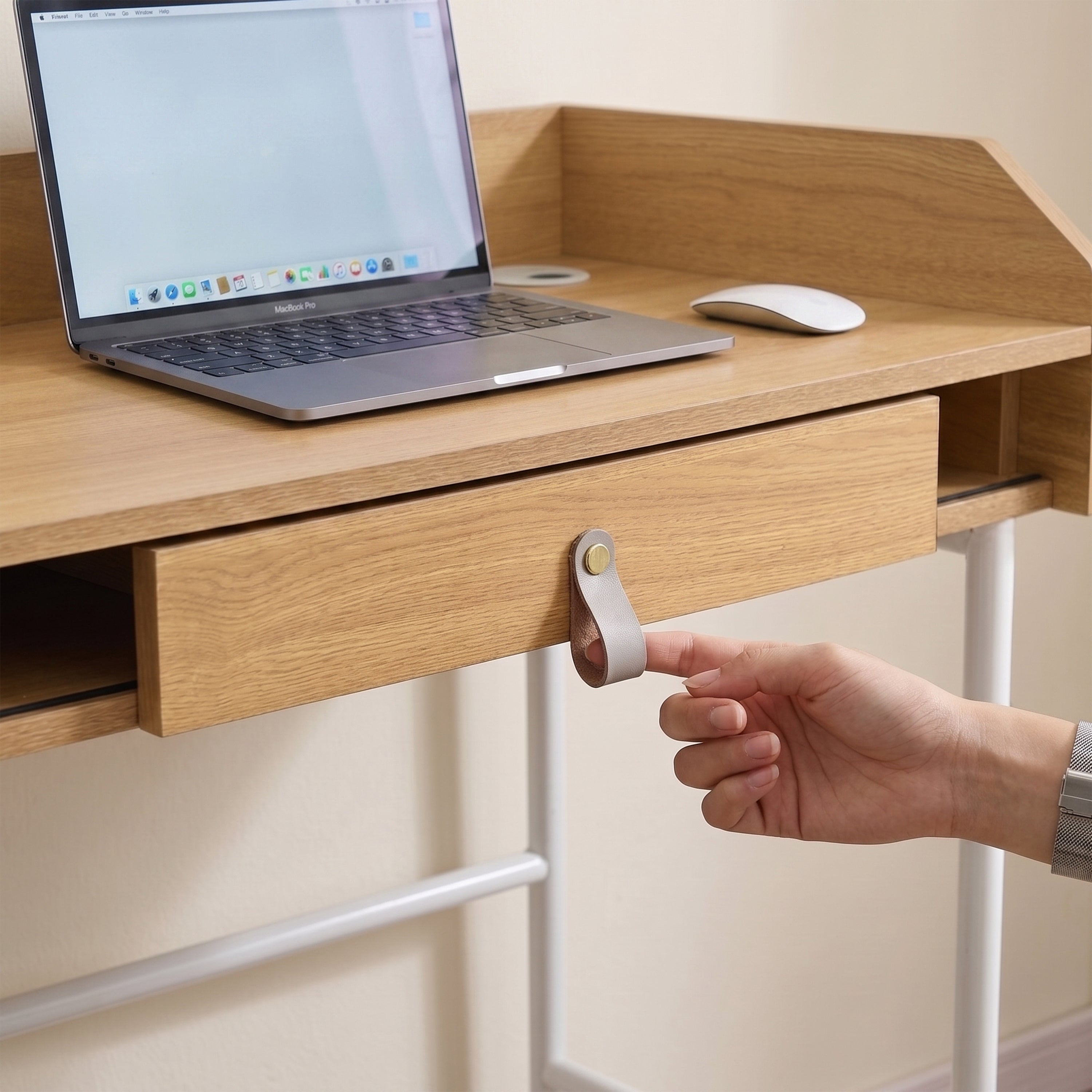 Raxel Office Desk with Storage